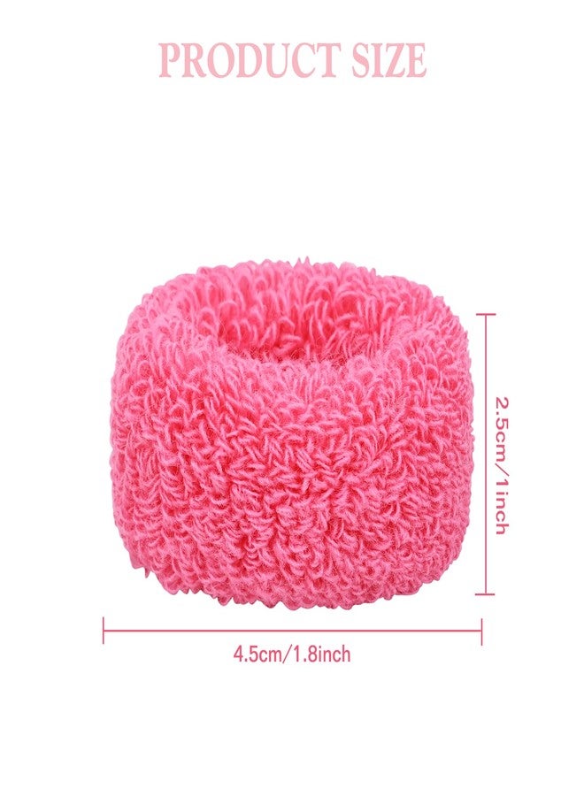 Dizila 36 Pieces Super Stretchy Knit Cloth Hair Ties Scrunchies Ponytail Holders Wool Loop Hair Elastics Accessories for Women Girls Teens Kids - Image 2